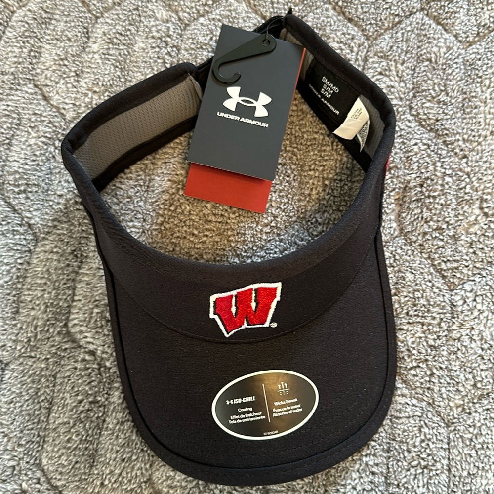 Wisconsin Badgers Under Armor Visor